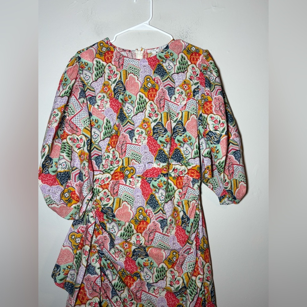 RHODE Multicolor Floral Mini Dress - Picture 3 of 5